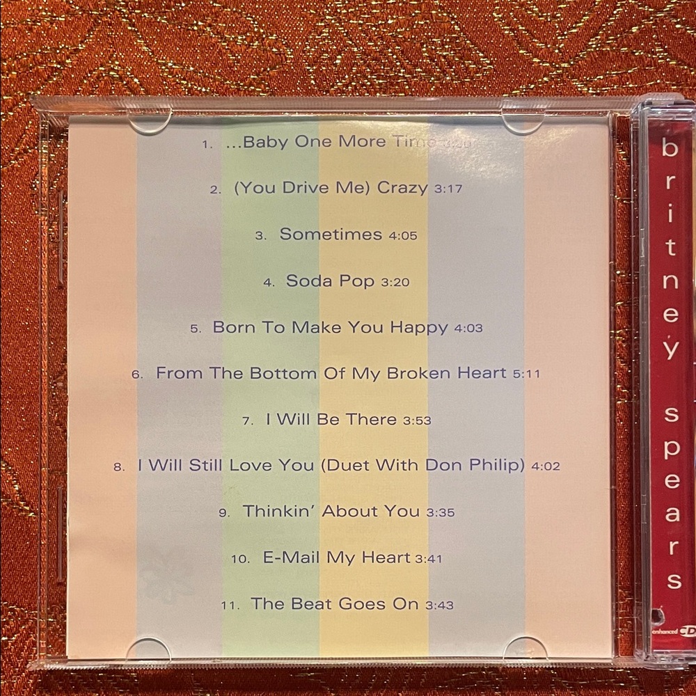 Britney Spears ...Baby One More Time CD - Picture 3 of 6